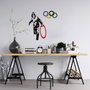 Wallity Banksy - 7 Escultura de pared Multicolor